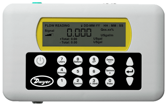 Dwyer Portable Ultrasonic Flowmeter Kit, Series PUB